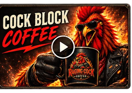 Cock Block Coffee commercial